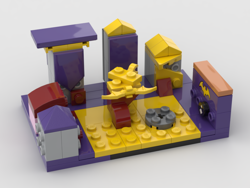 41586 Batgirl Village alternate build