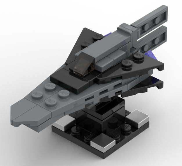 Star Wars: The Bad Batch CX-Dagger ship - tiny