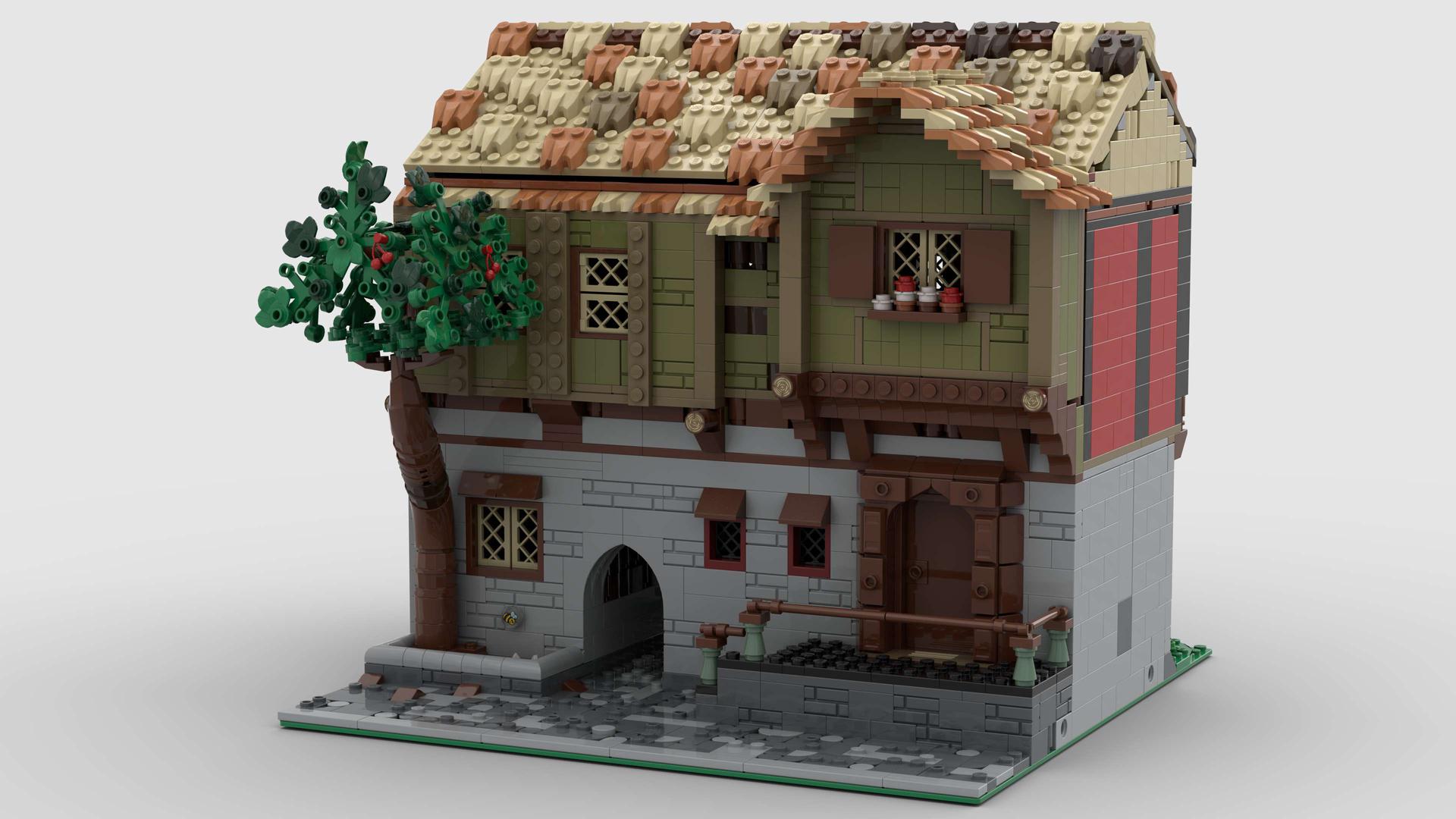 Medieval Town Square Modular 10332
