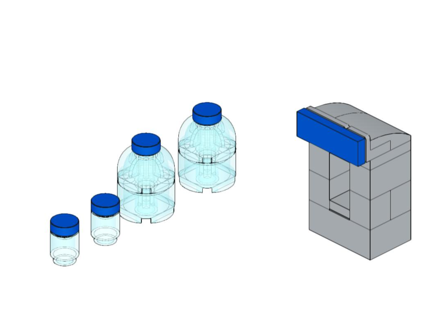Water Containers and Cooler