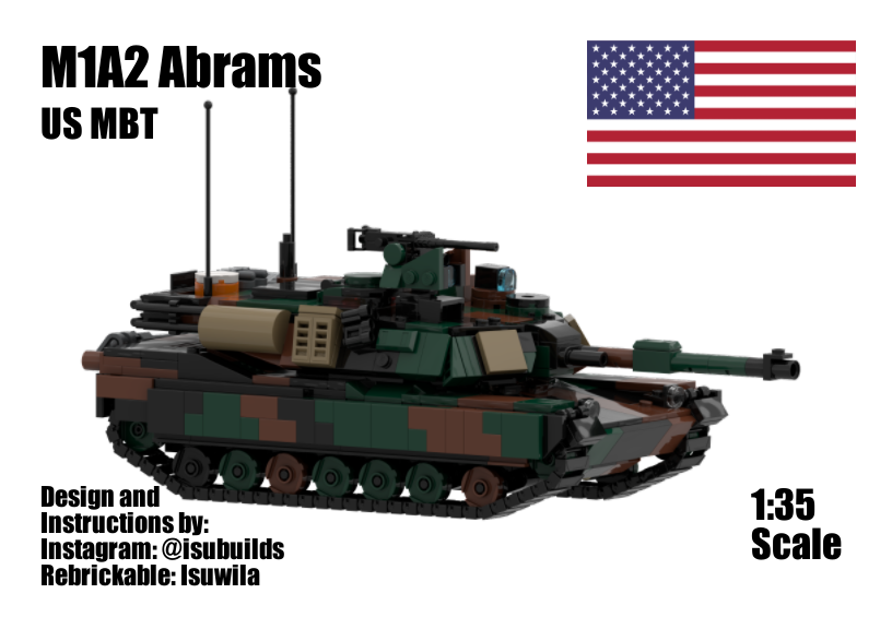 M1A2 Abrams Woodland