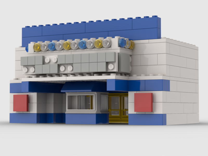 Uptown Theater Town Plan Style