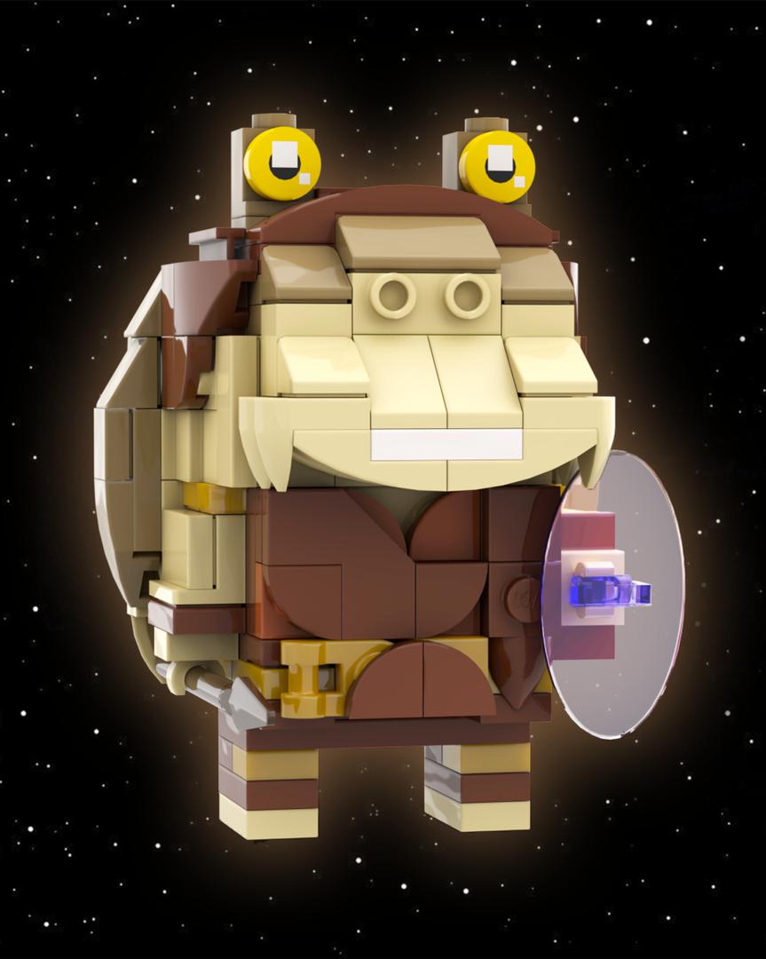 Captain Tarpals Brickheadz MOC Instructions + Parts List