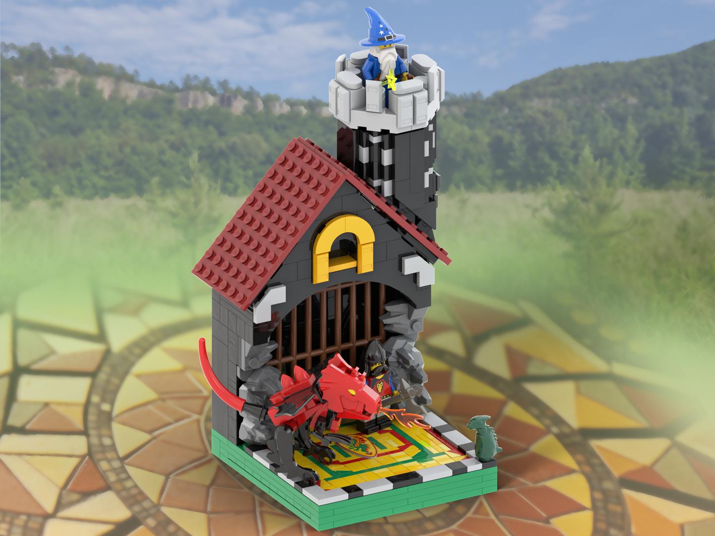 Dragon Masters Display Stand