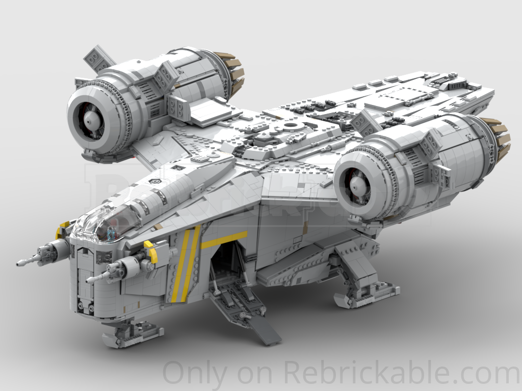 75331 Razor Crest modified