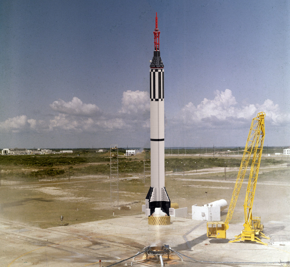 Mercury Redstone 3 (Minifig scale)