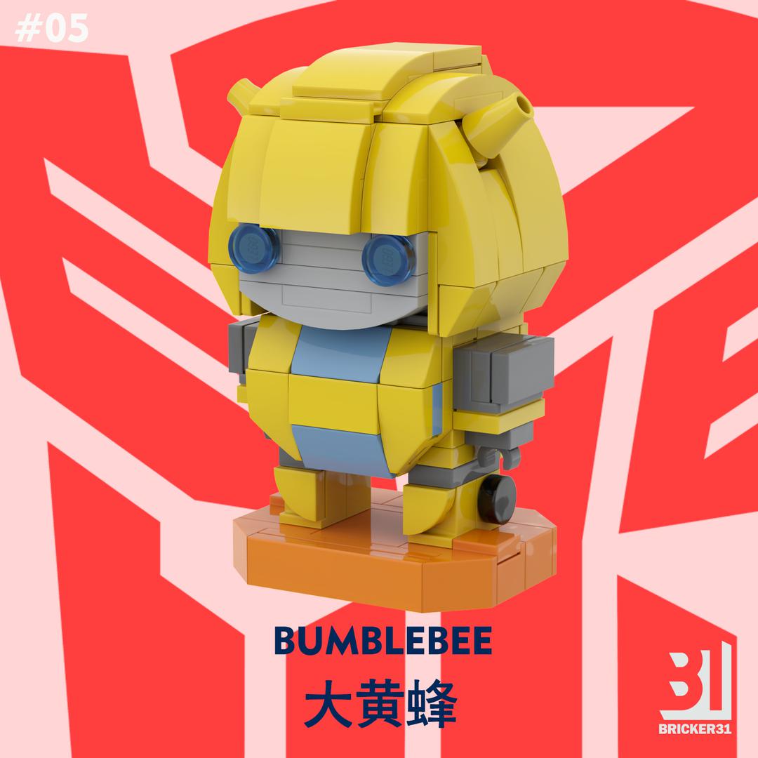 MOC - Brickheadz BUMBLEBEE