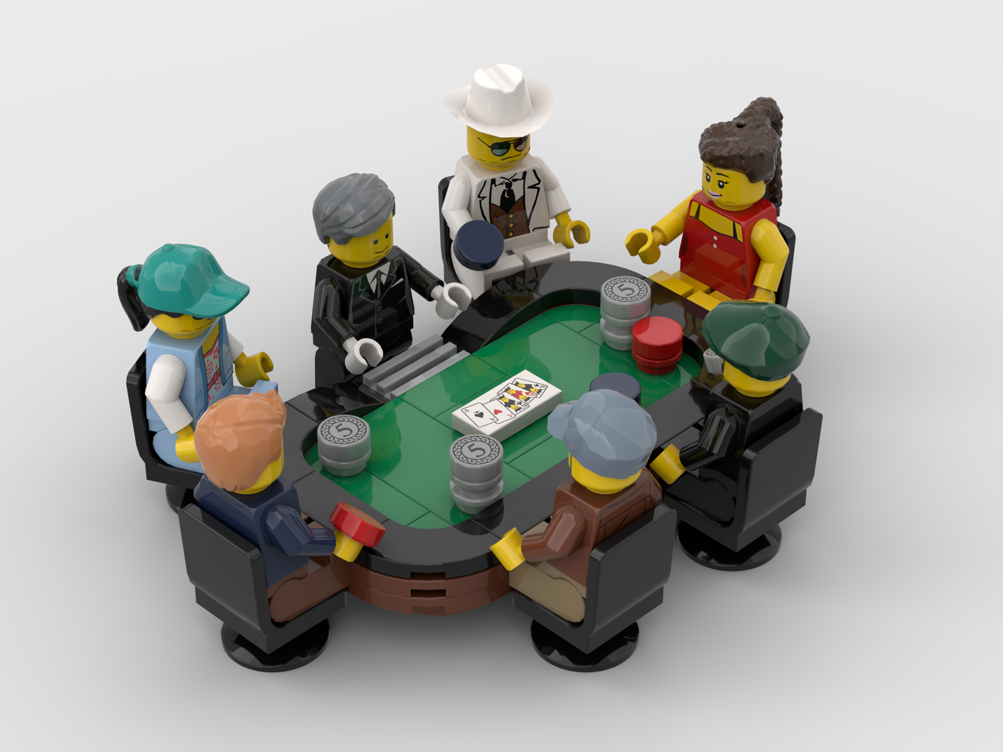 Poker table