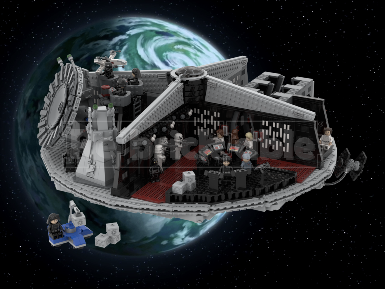 The Death Star (Master Builder Series) with instructions