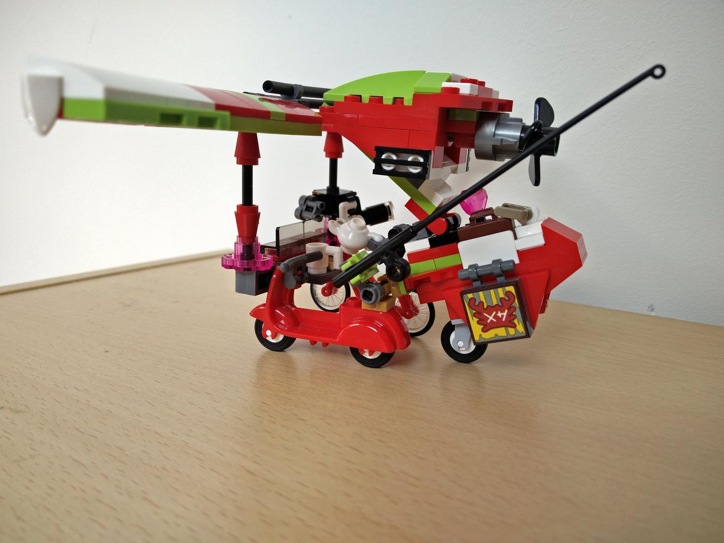 Tandem Motorized Picnic Kite