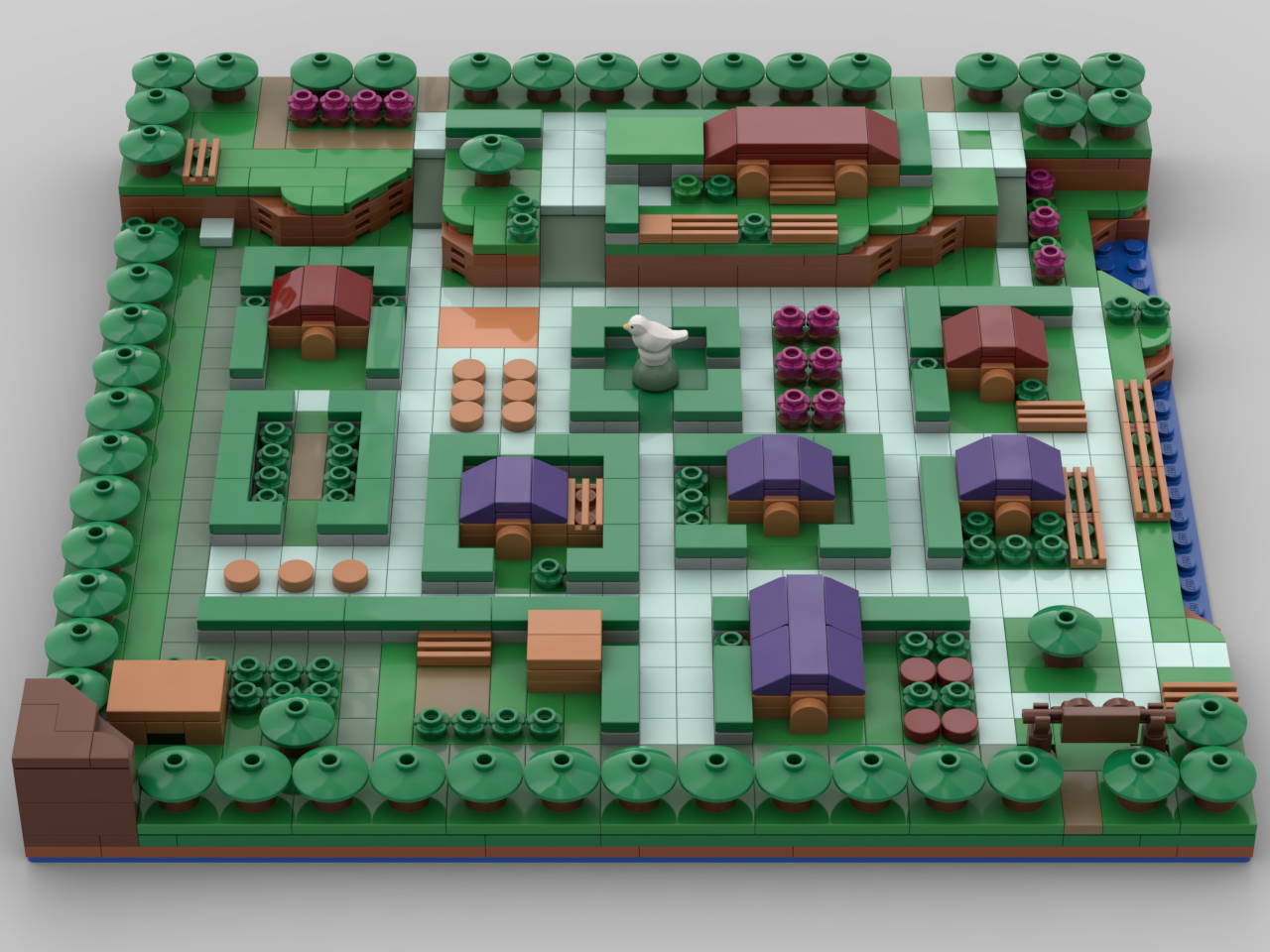 The Legend of Zelda: A Link to the Past - Kakariko Village Map