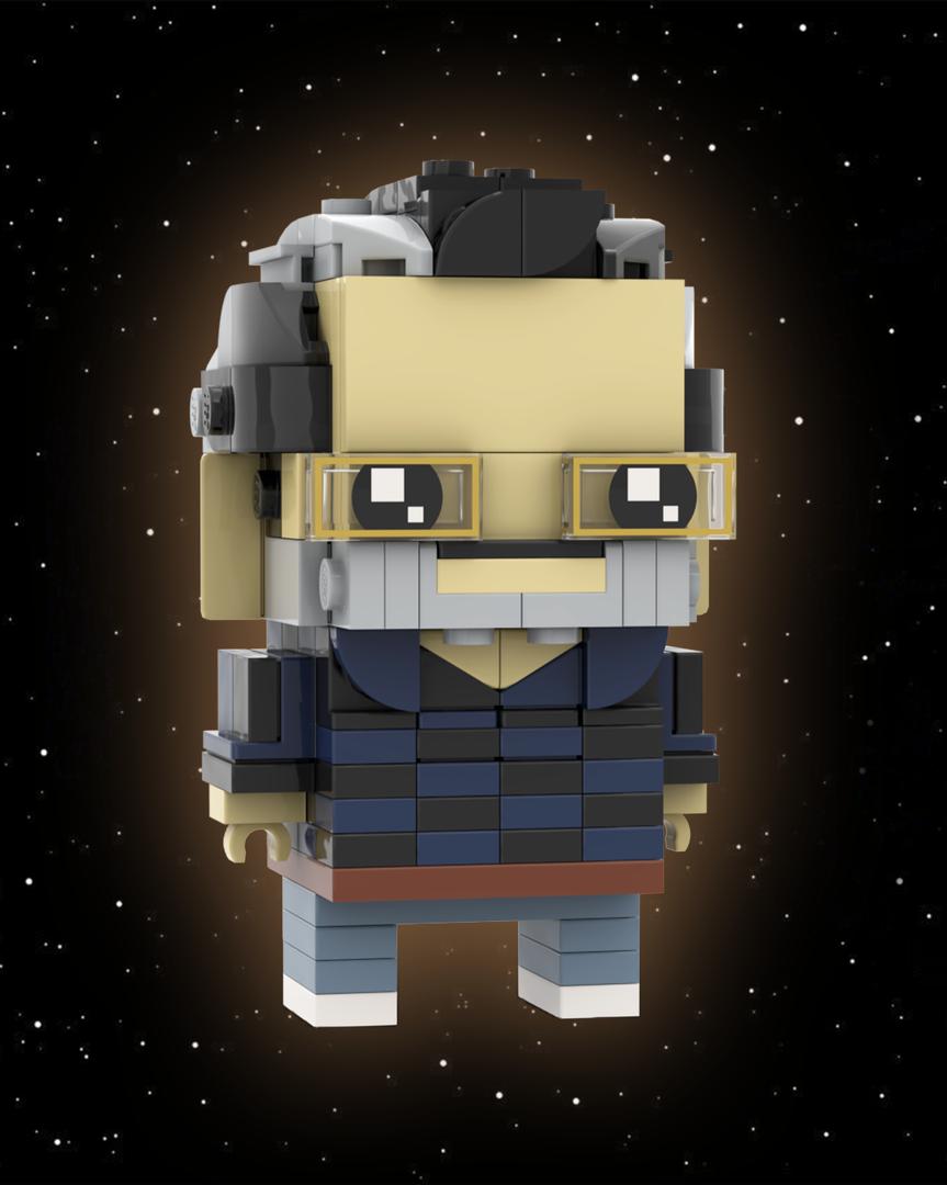 George Lucas Brickheadz MOC Instructions + Parts List