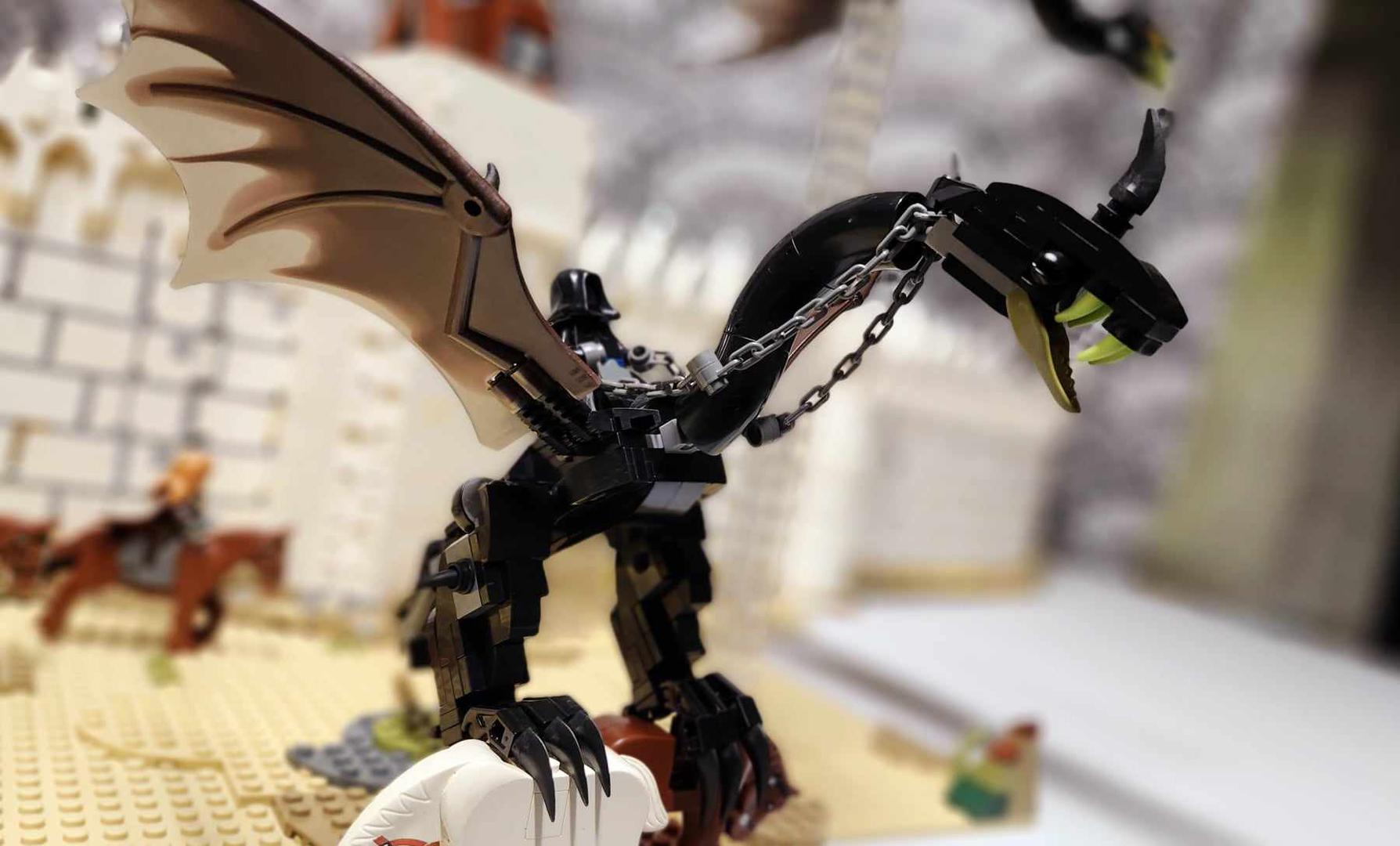 LOTR Fellbeast with Nazgul