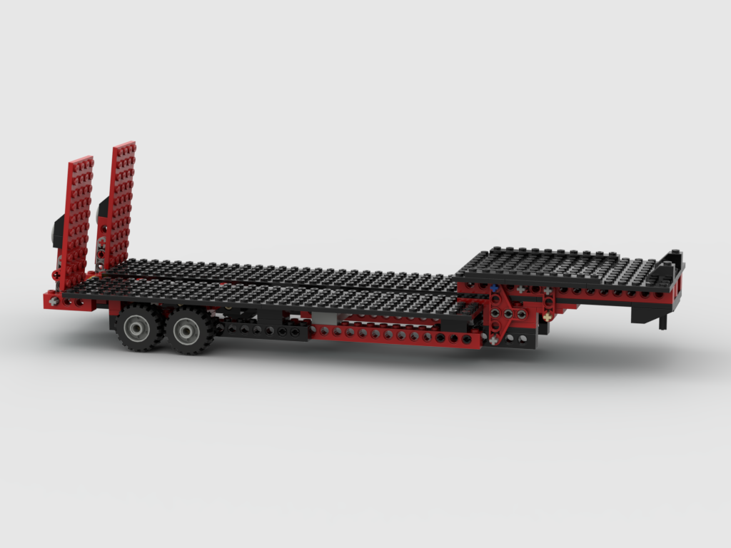Trailer car/machine transporter