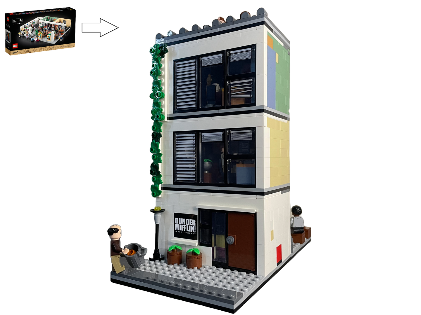 Dunder Mifflin The Office Modular Alternate build of 21336 alternate build