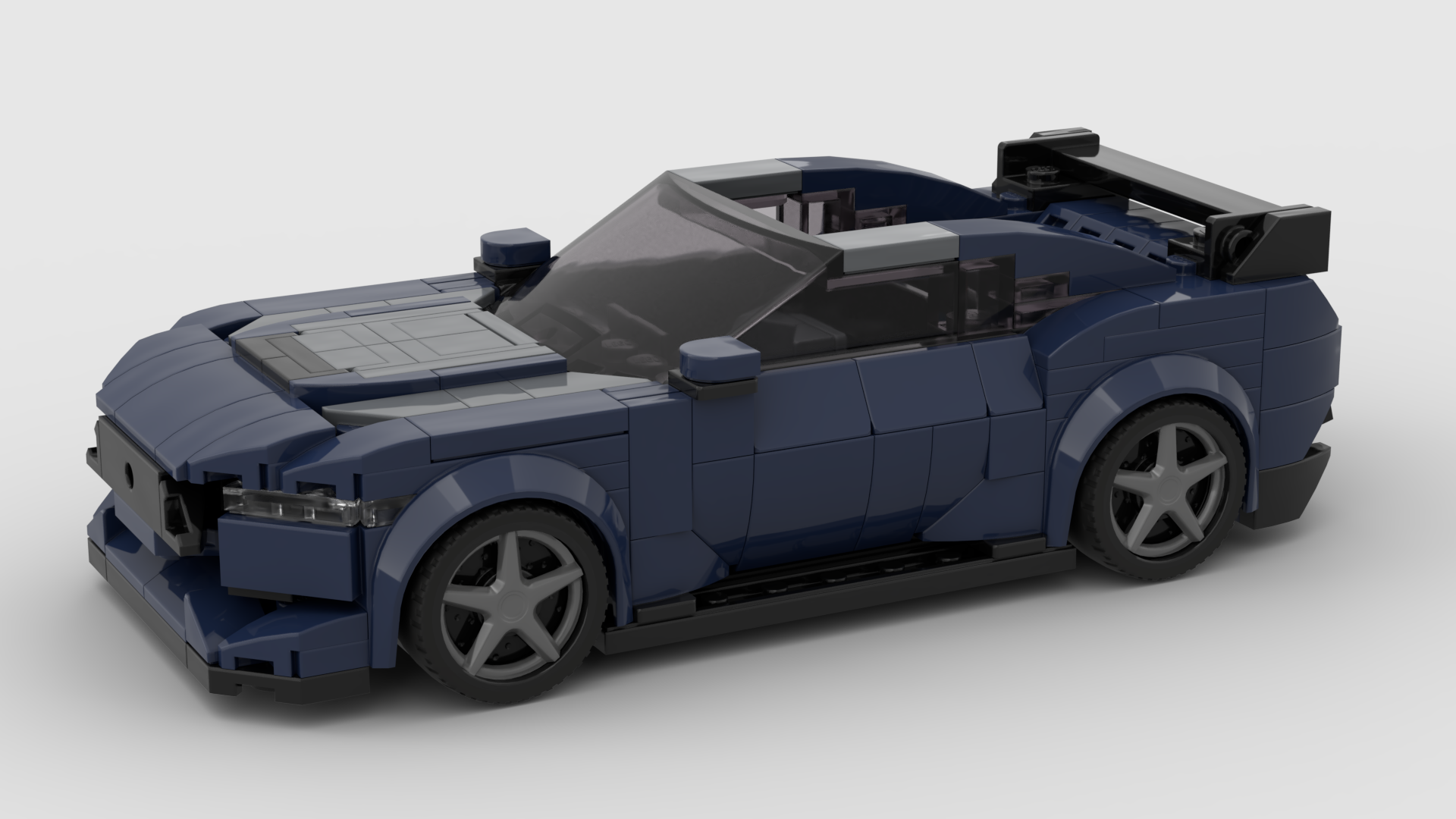MOC of 76920 - Ford Mustang Dark Horse Cabrio
