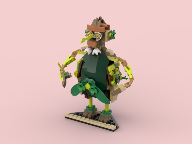 21342 Wild man of the woods (MOC-185402) - LEGO MOC | MOC Tracker