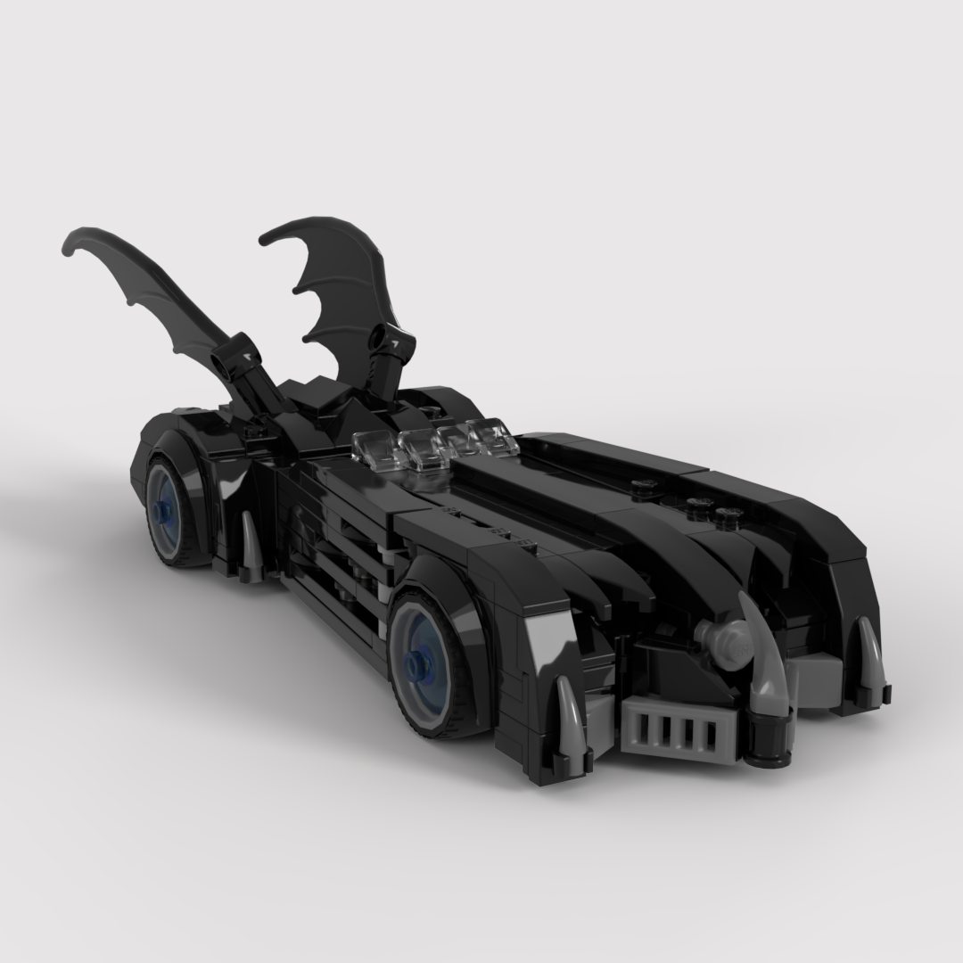 Batman and Robin batmobile