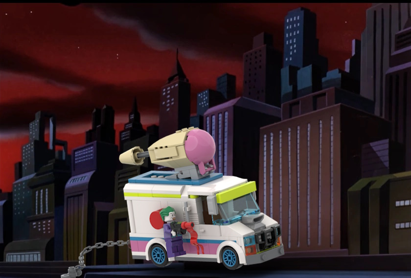60314 Joker's Ice cream truck modifications