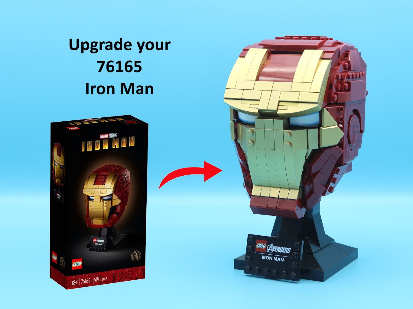 76165 Iron Man Upgrade