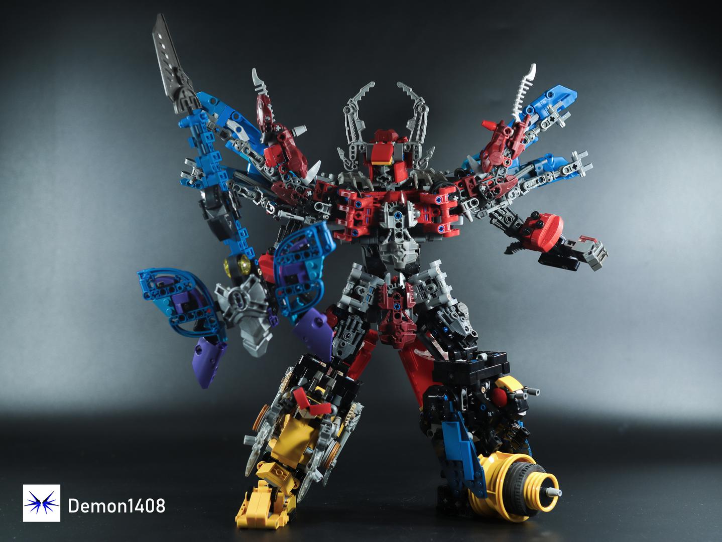 LEGO King-Ohger ( 10-Tai Gattai - Ohsama Sentai King-Ohger )