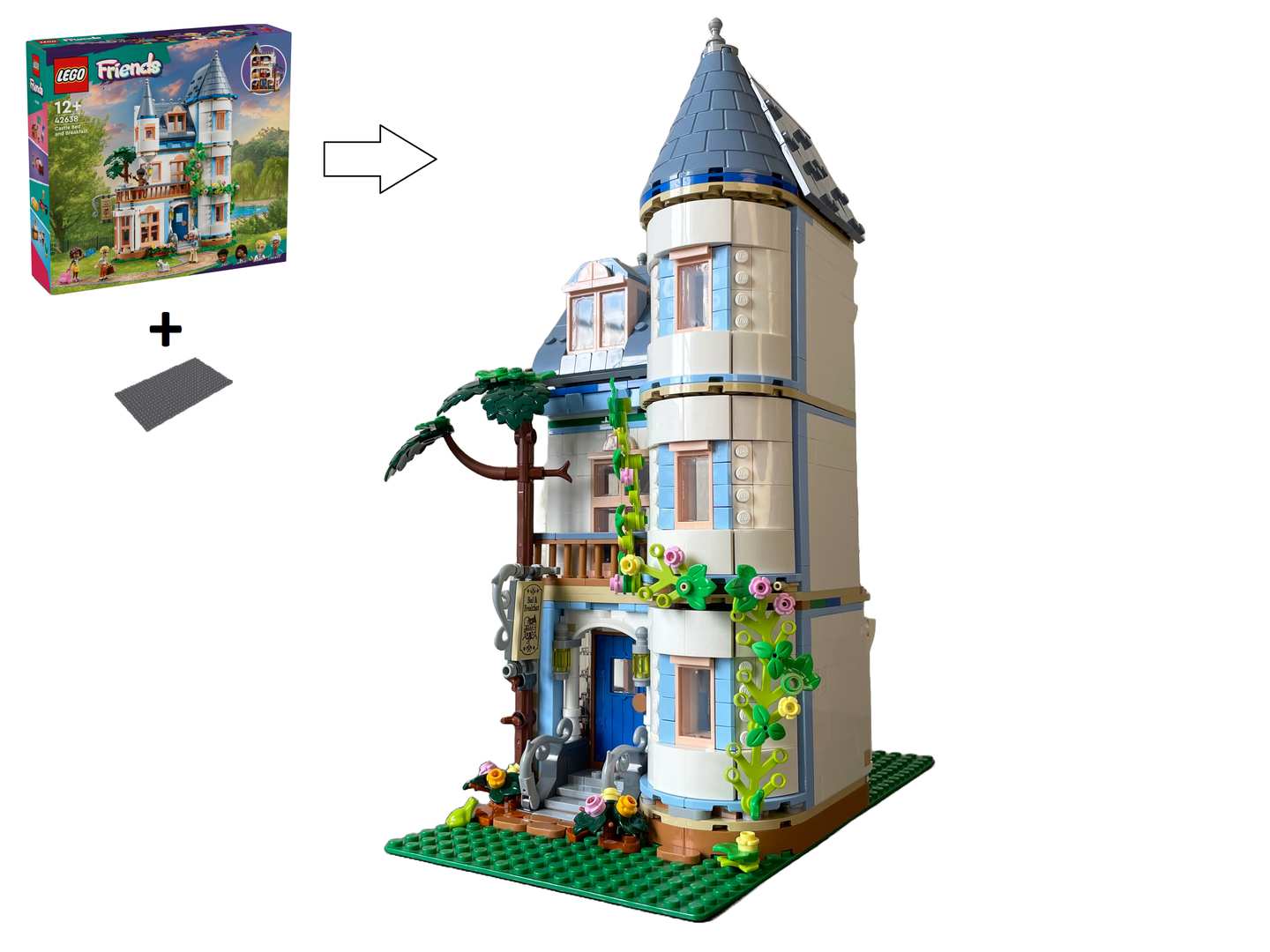 Castle B&amp;B Modular Alternate build of 42638 Bed &amp; Breakfast