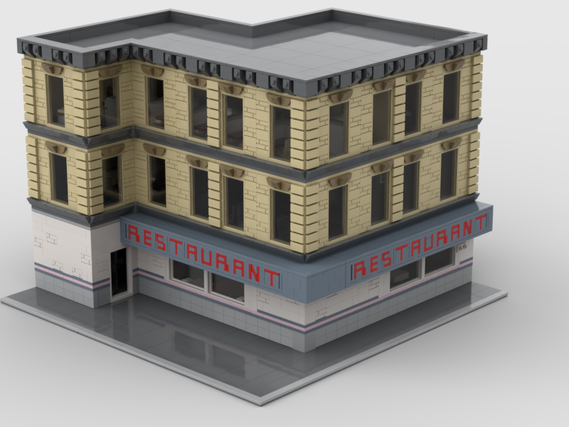 Seinfeld Restaurant Corner Modular building
