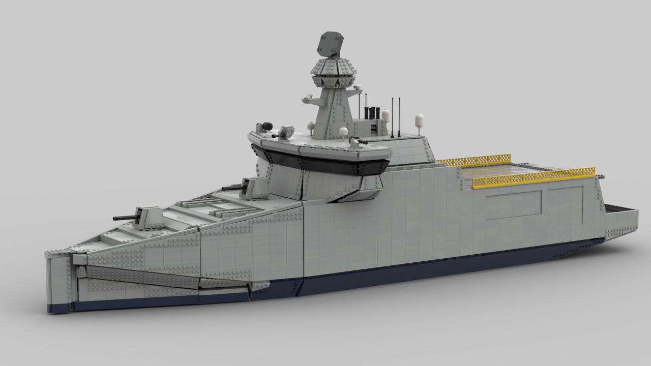 Futuristic Multipurpose Naval Vehicle