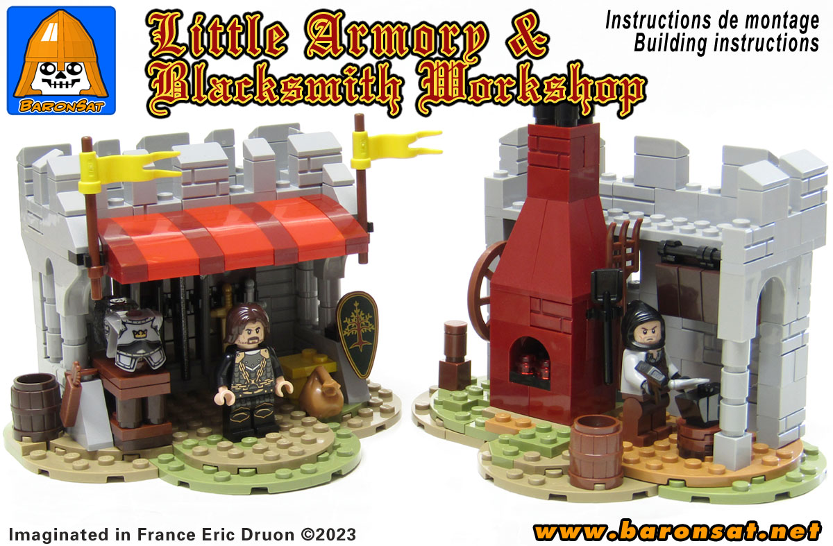RB Armory Shop &amp; Blacksmith Workshop 2 moc models.