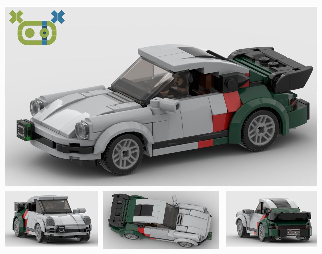 Cyberpunk Porsche 911 - 6 studs version