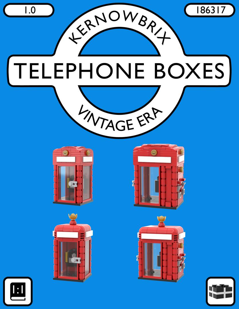 Vintage Era Telephone Boxes Collection