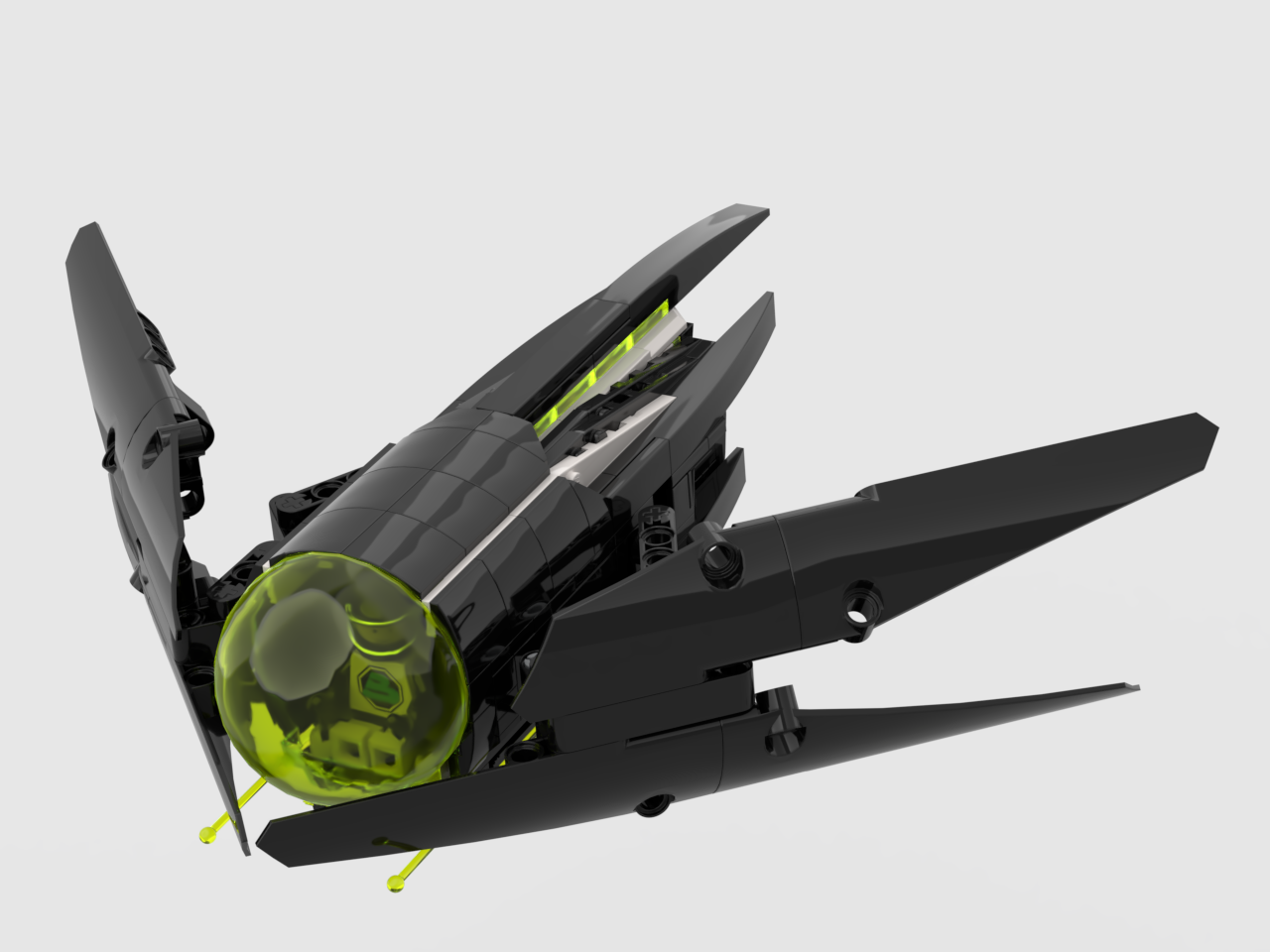 Blacktron II Variable Geometry Fighter