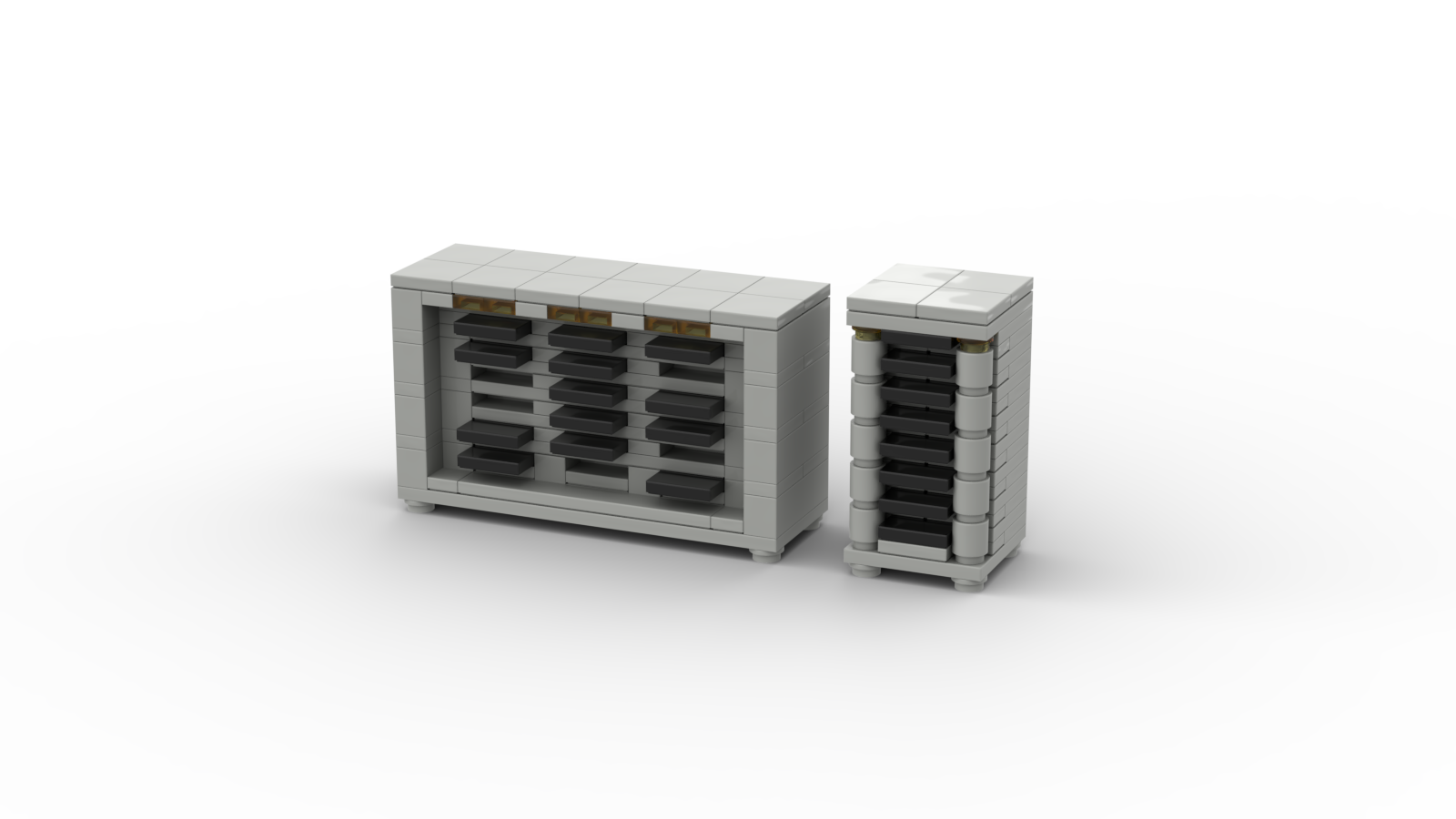 PCS305 Floppy Disk Rack / Storage  L &amp; S Classic Space