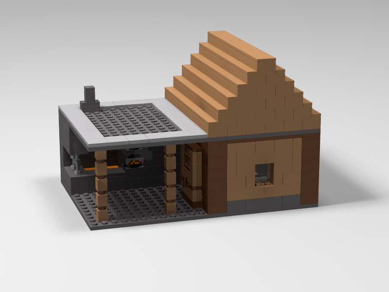 Lego Minecraft Blacksmith