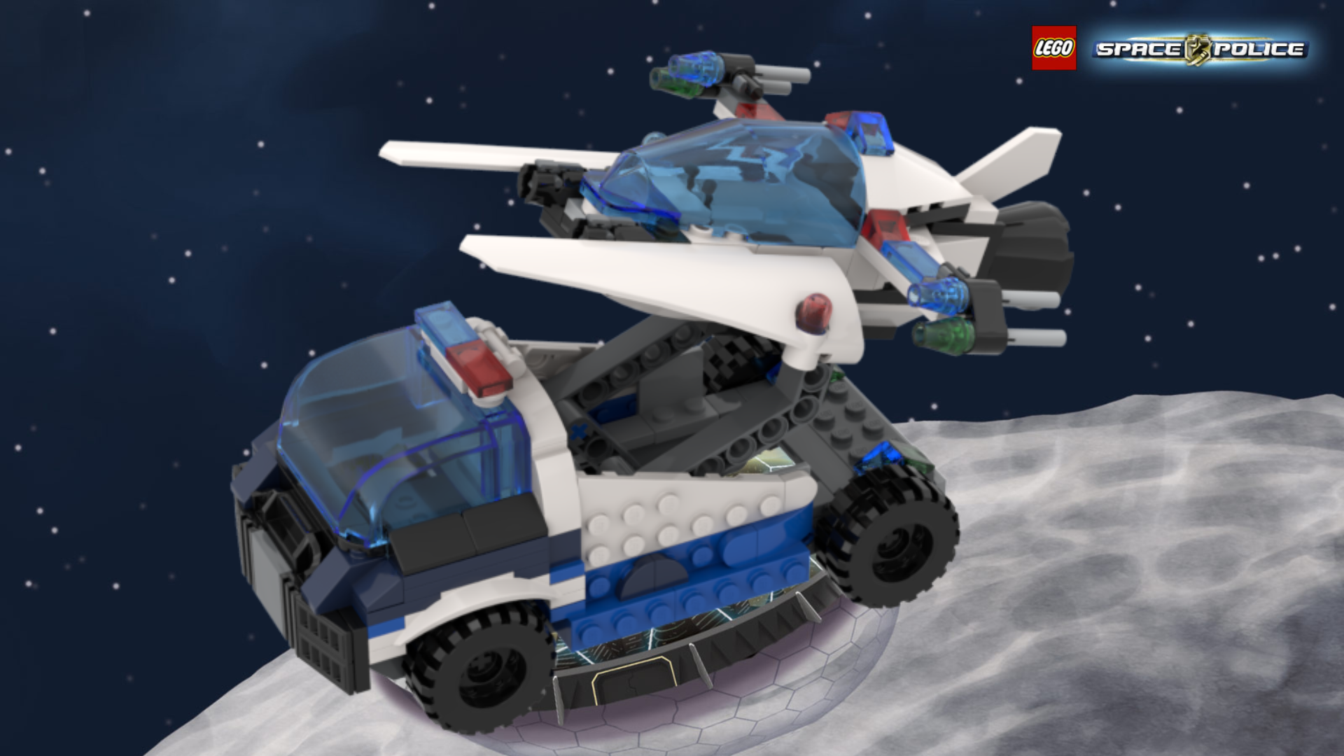 Space Police starship carrier