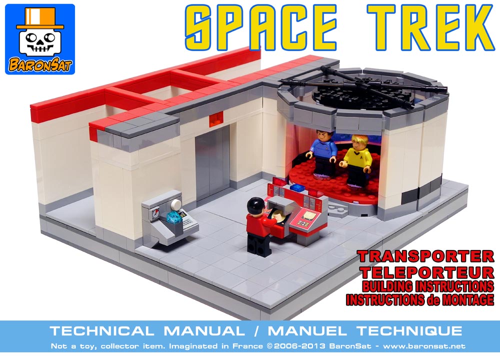 RB Star Trek Classic / TOS: Transporter Room Diorama