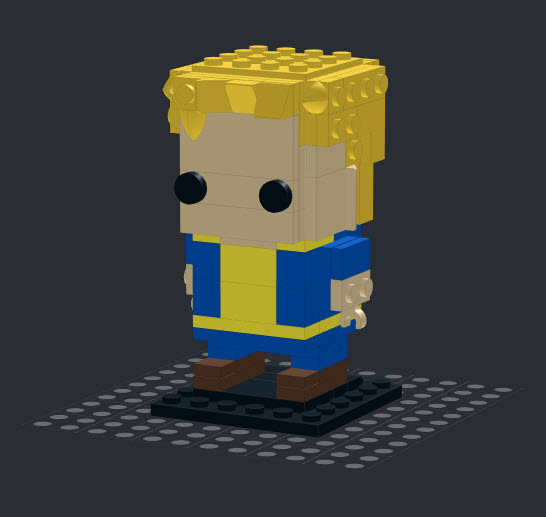Brickheadz Vault Boy