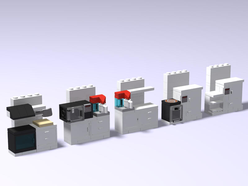 Modular living container -> kitchen