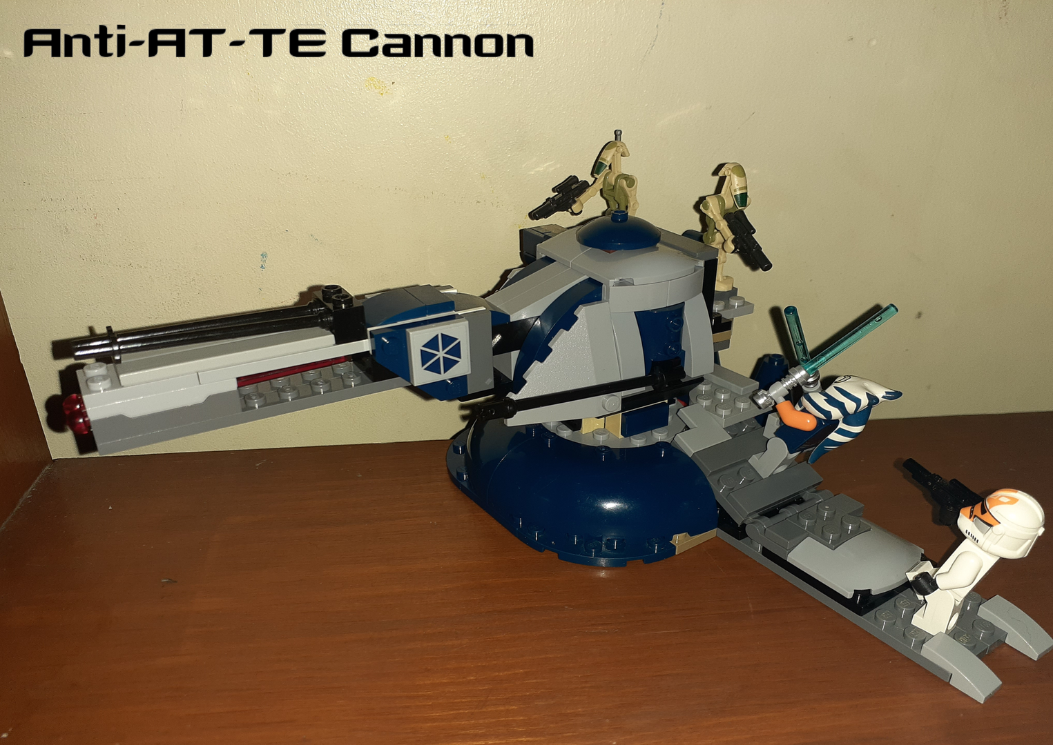 Anti-AT-TE Cannon - alt of 75283-1 alternate build