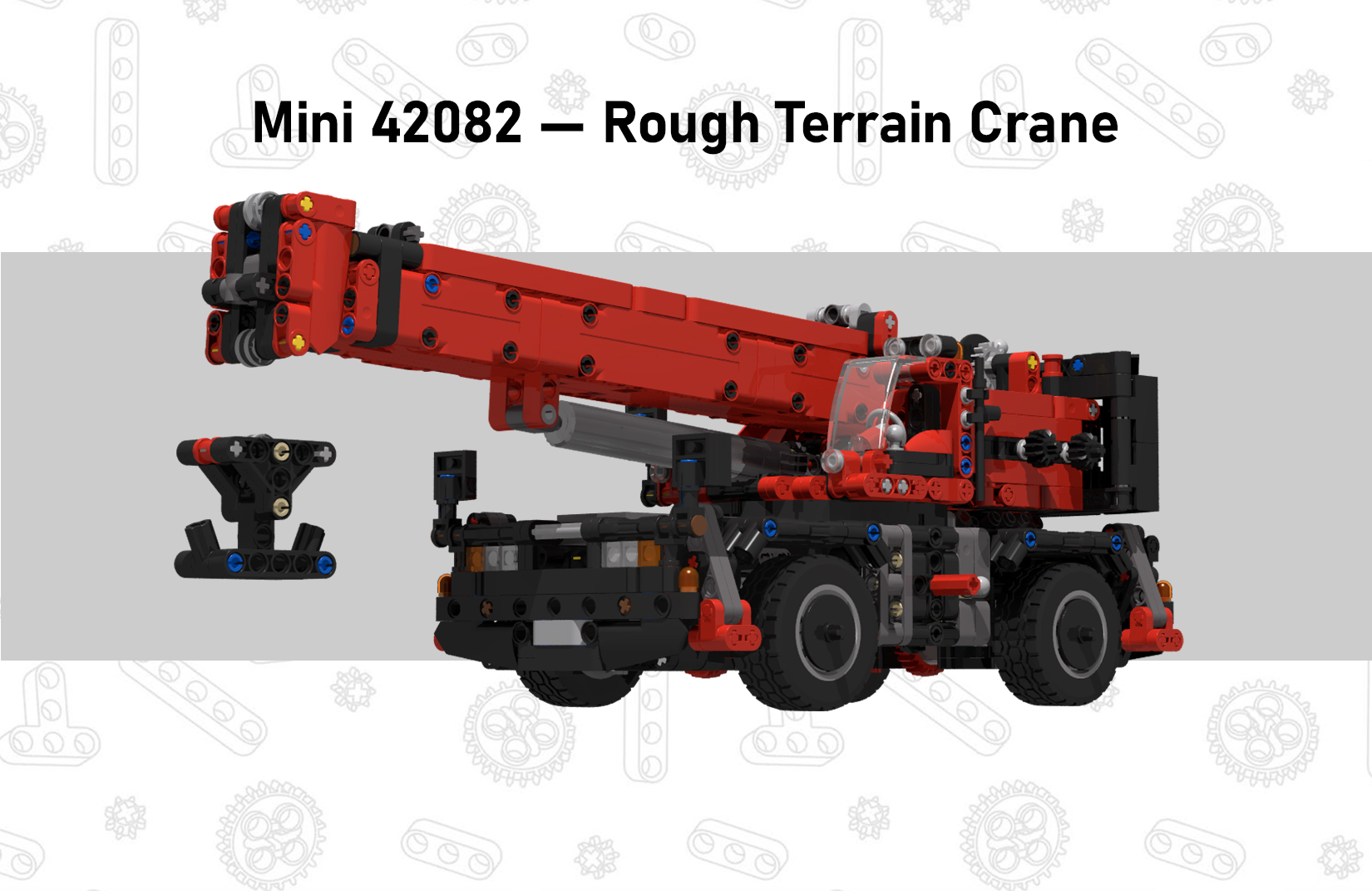 Mini 42082 - Rough Terrain Crane