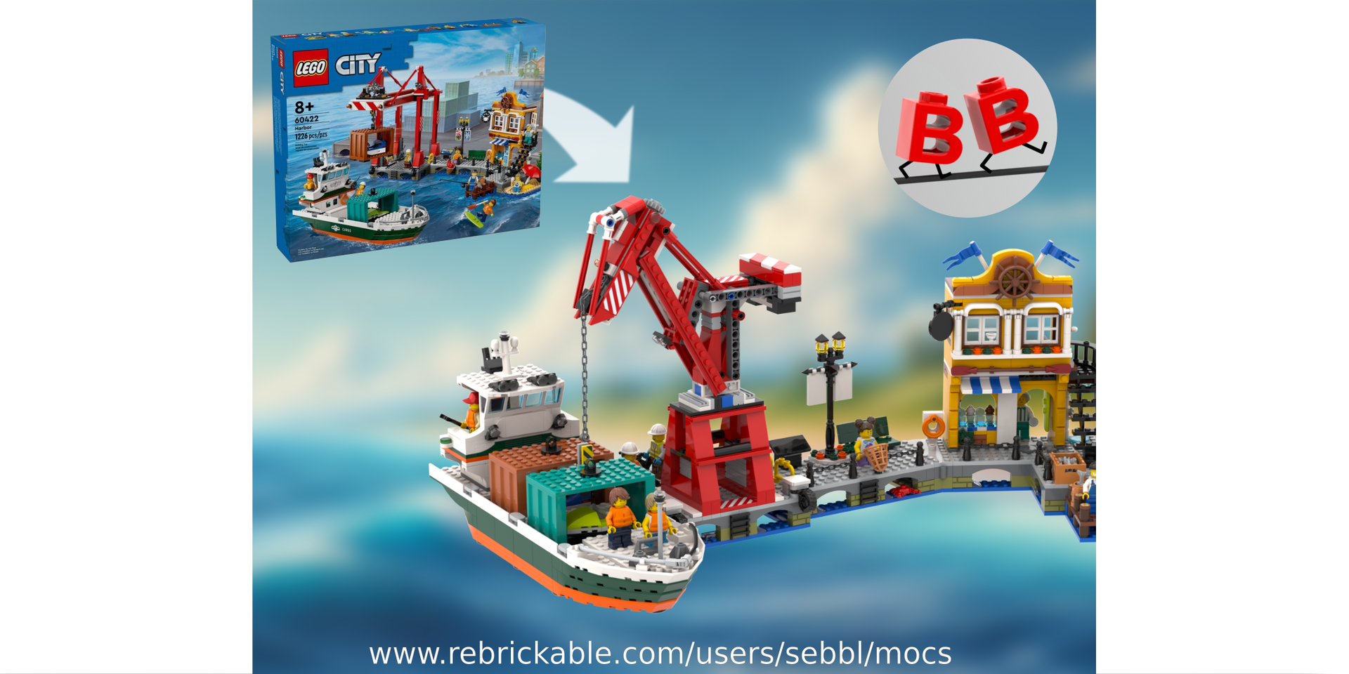 60422: Level-luffing Crane with 3 Functions