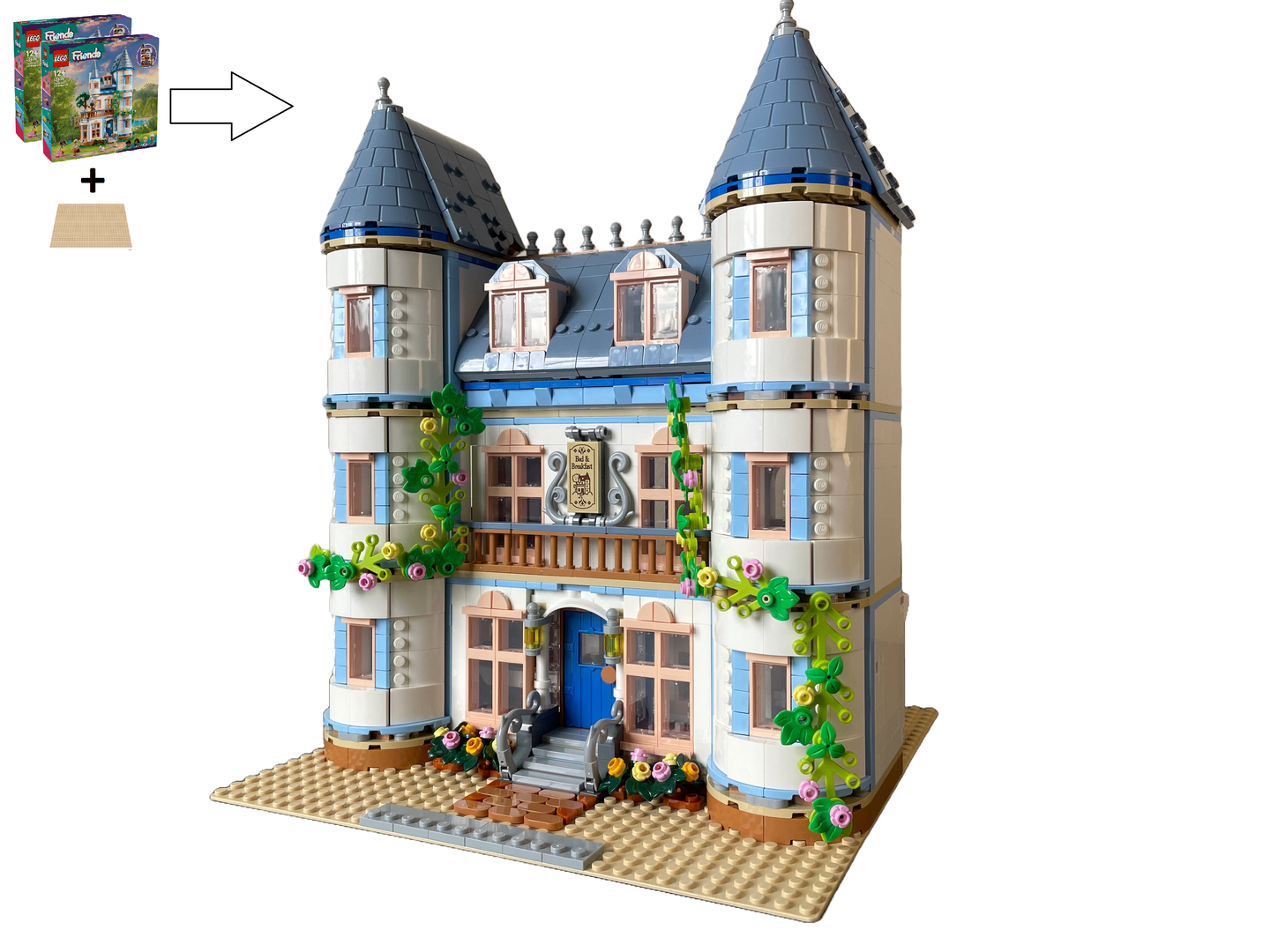 Castle B&amp;B Modular Alternate build of 2x42638 Bed &amp; Breakfast
