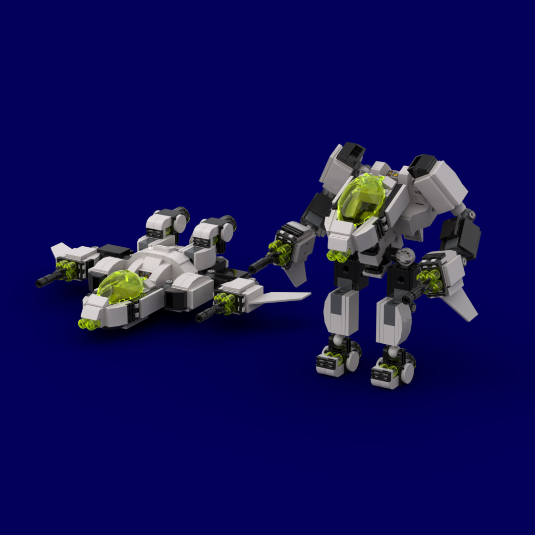 Blacktron II Mutated Fighter