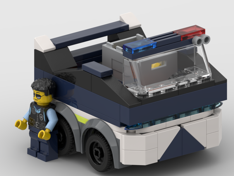police topless truck 60418 alt built alternate build