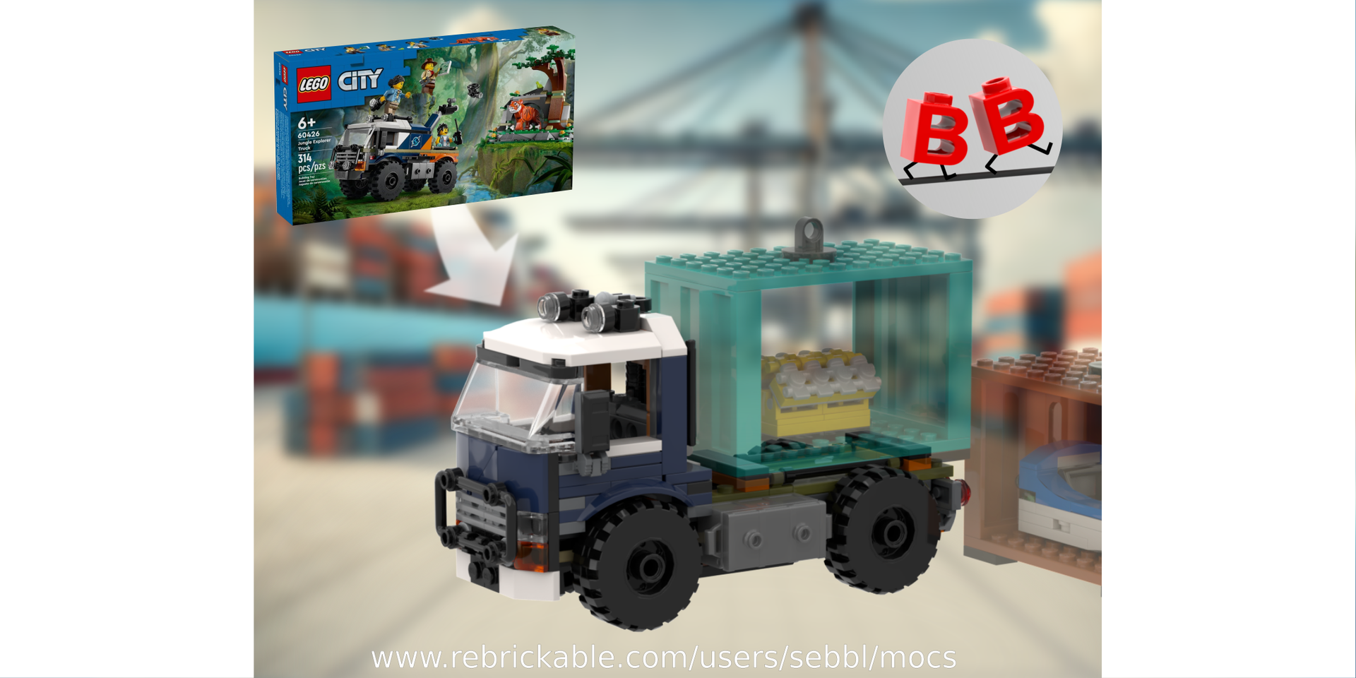 60426: Container Hauler Truck alternate build