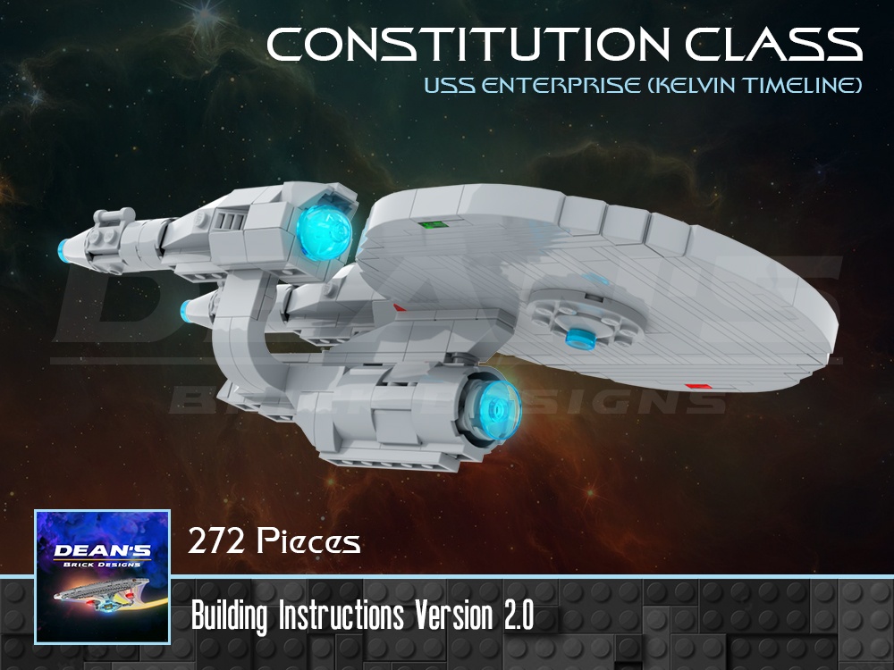 Constitution Class Starship (Kelvin timeline) - 2009 Star Trek