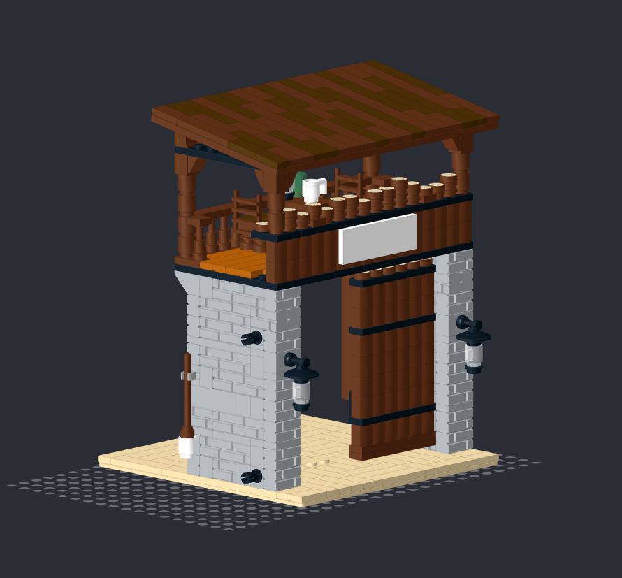 Legorado V2 - Modul 003 - Haupttor