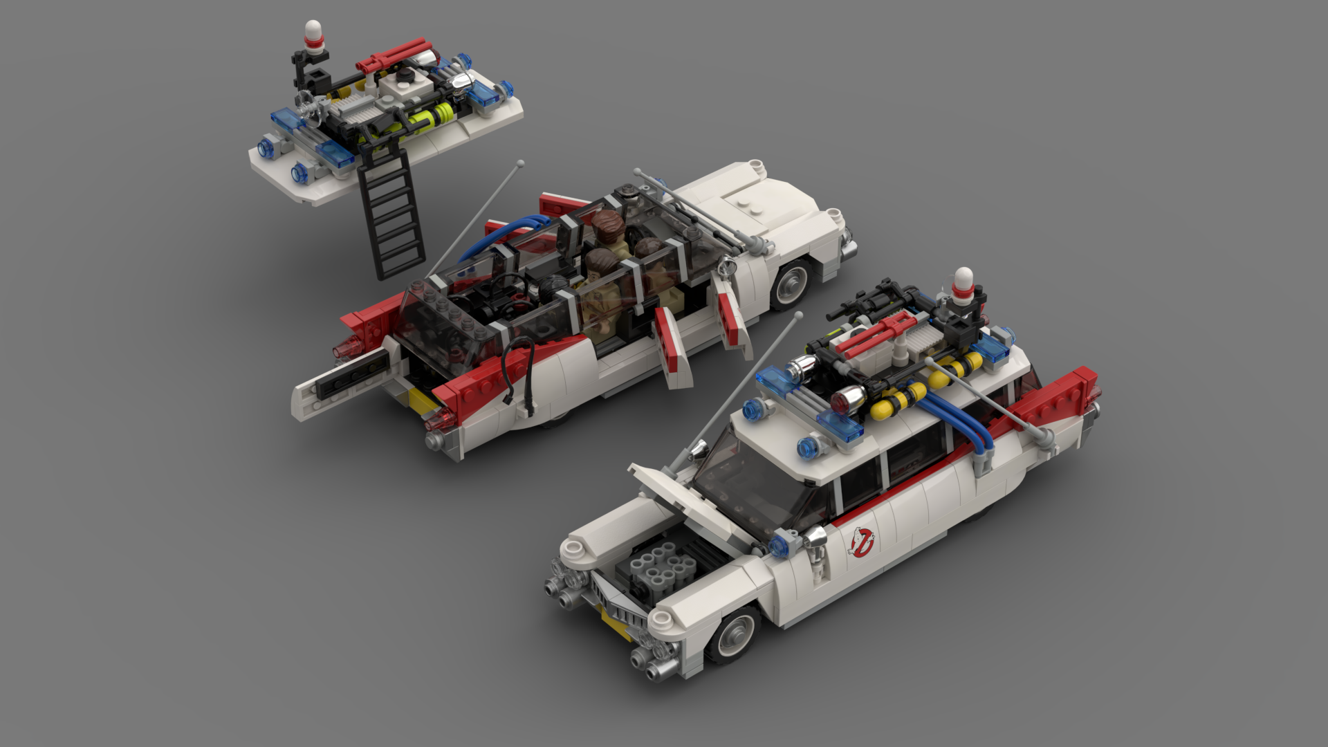 Rebuild of LEGO® 21108 GB Ecto-1