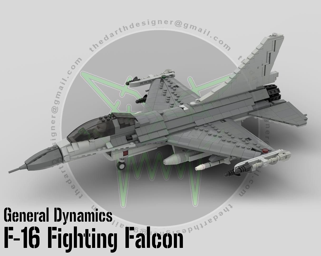 F-16 Fighting Falcon | 1:35 Scale (v2)