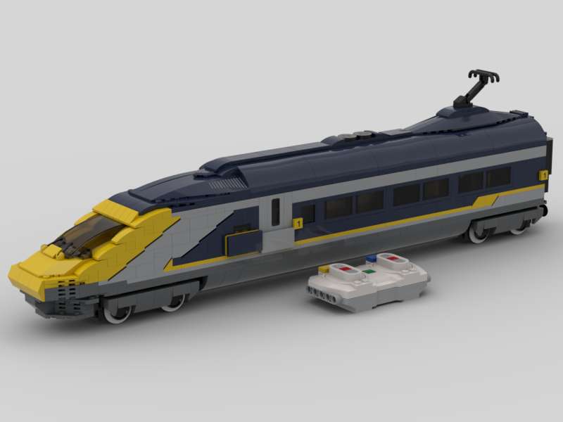 Class 374 "EuroStar" Locomotive with twin PU motors